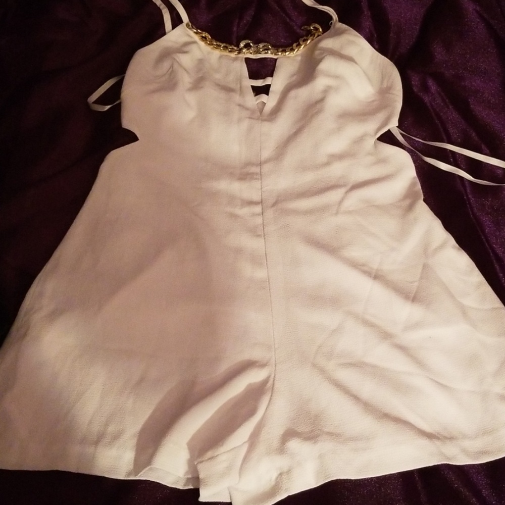 White romper